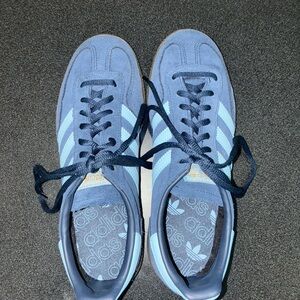 Adidas Blue Suede Sneakers
